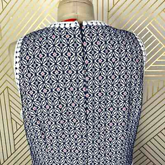 MONIQUE LHUILLIER  Anthropologie Meagan Geometric Print Dress - Picture 9 of 16